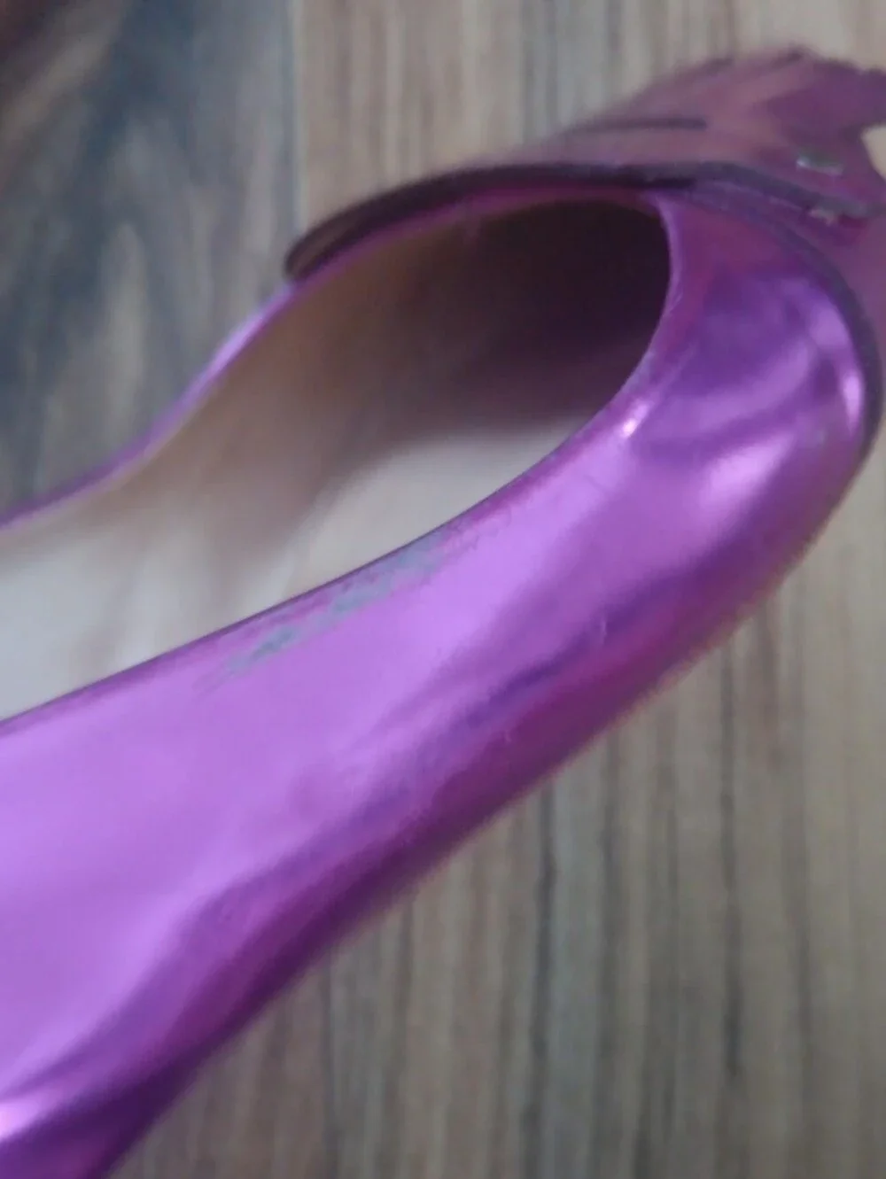 Kate Spade Metallic Kiltie Fringe Ballet Flats